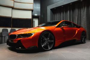 2016 BMW i8 in Orange by AC Schnitzer and Abu Dhabi Motors